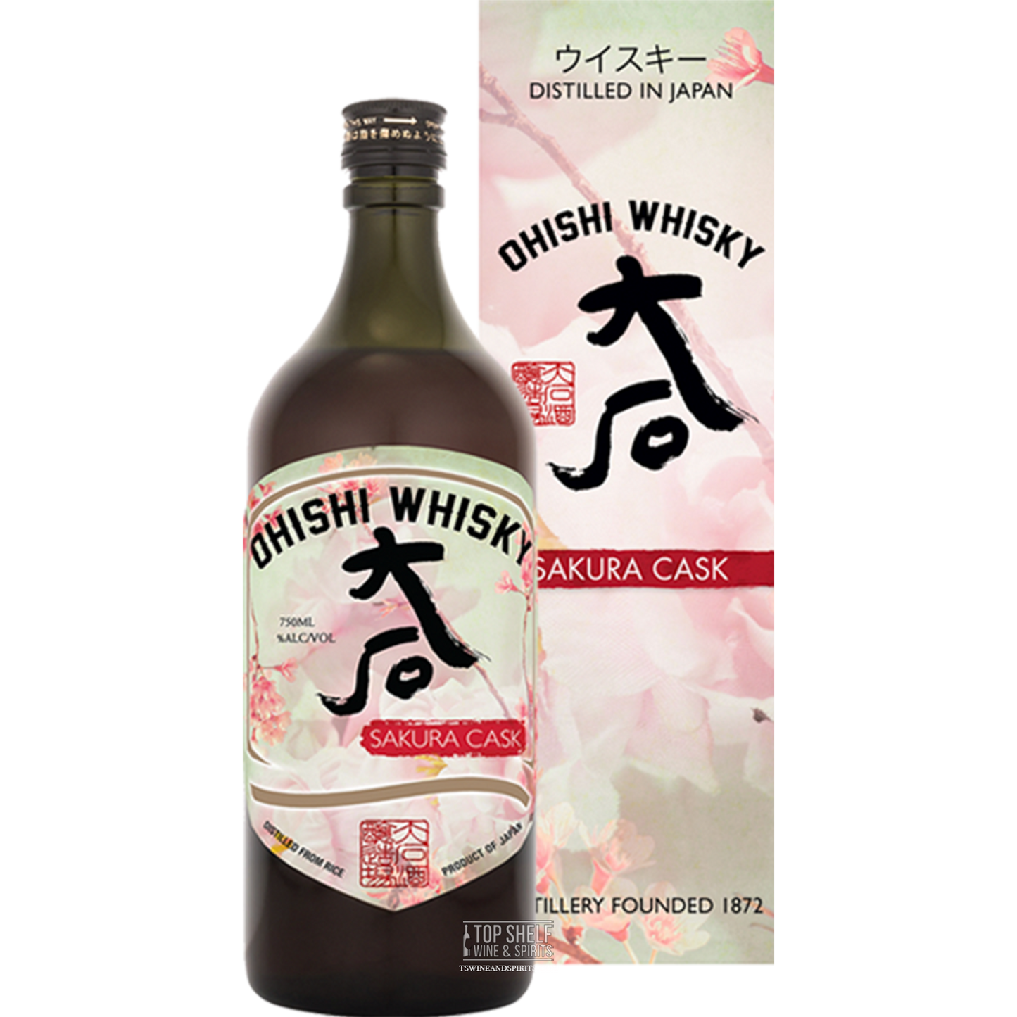 Ohishi Sakura Cask Whisky