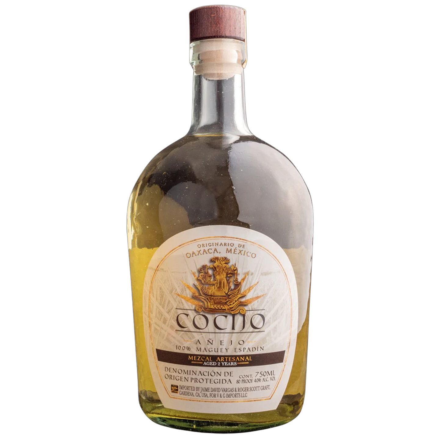 Cocijo Maguey EspadÃ­n 2 Year Artesanal AÃ±ejo Mezcal