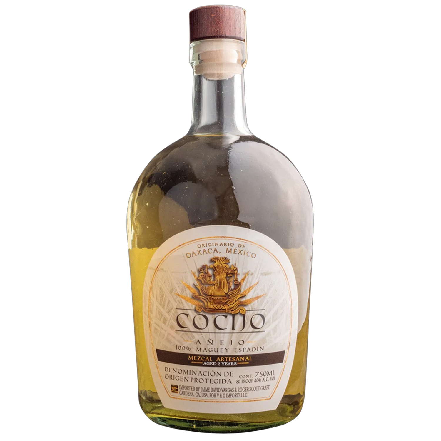 Cocijo Maguey EspadÃ­n 2 Year Artesanal AÃ±ejo Mezcal
