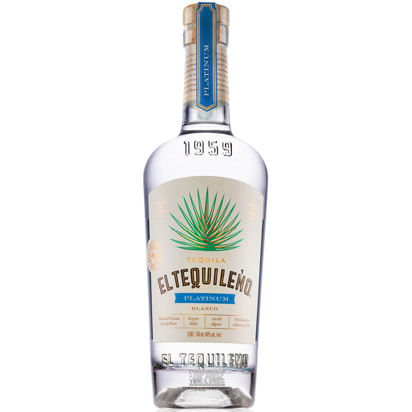 El TequileÃ±o Platinum Blanco Tequila