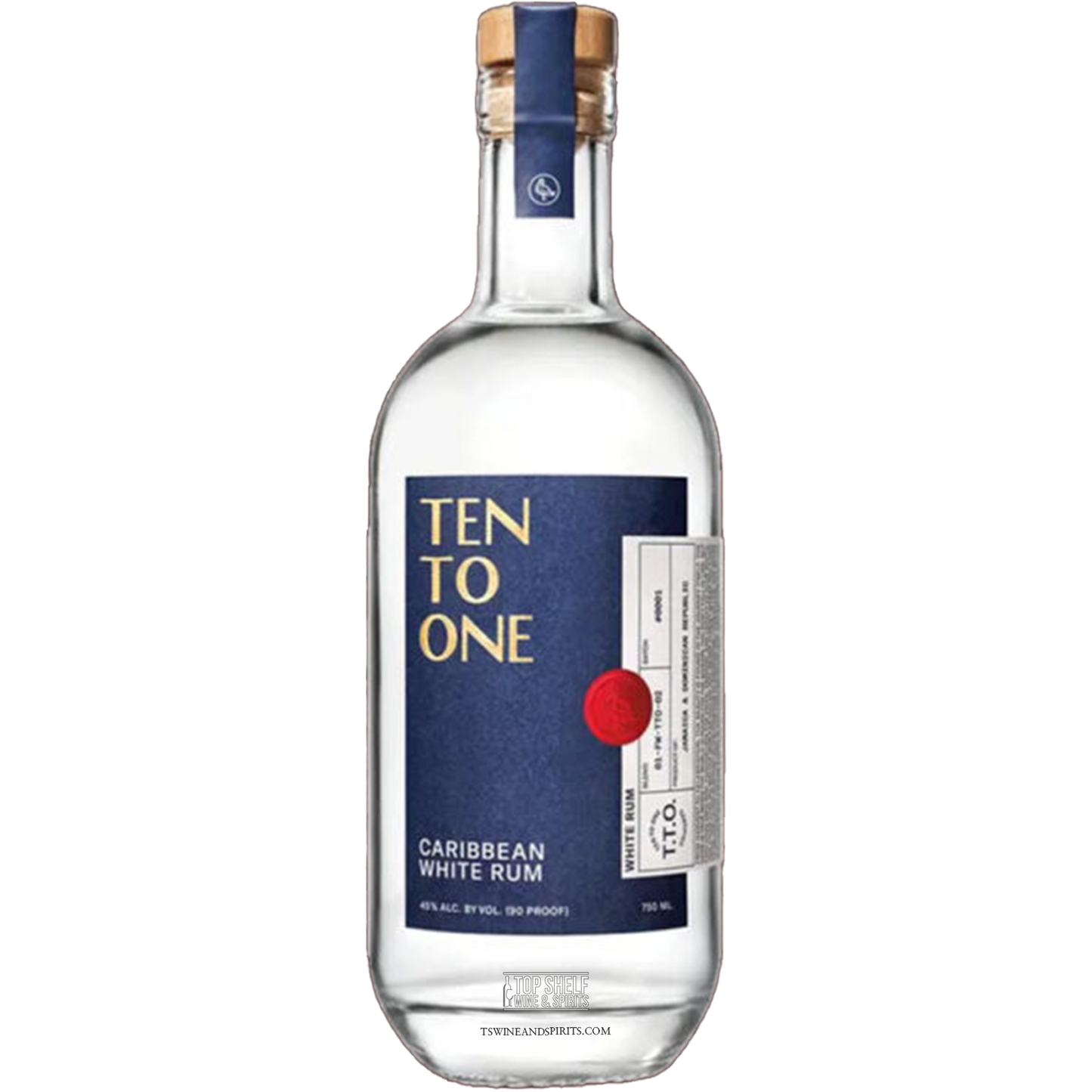 Ten To One Caribbean White Rum