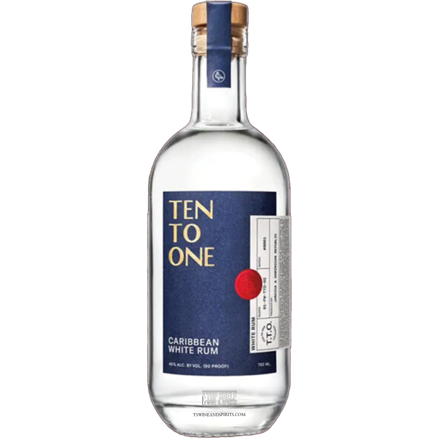 Ten To One Caribbean White Rum