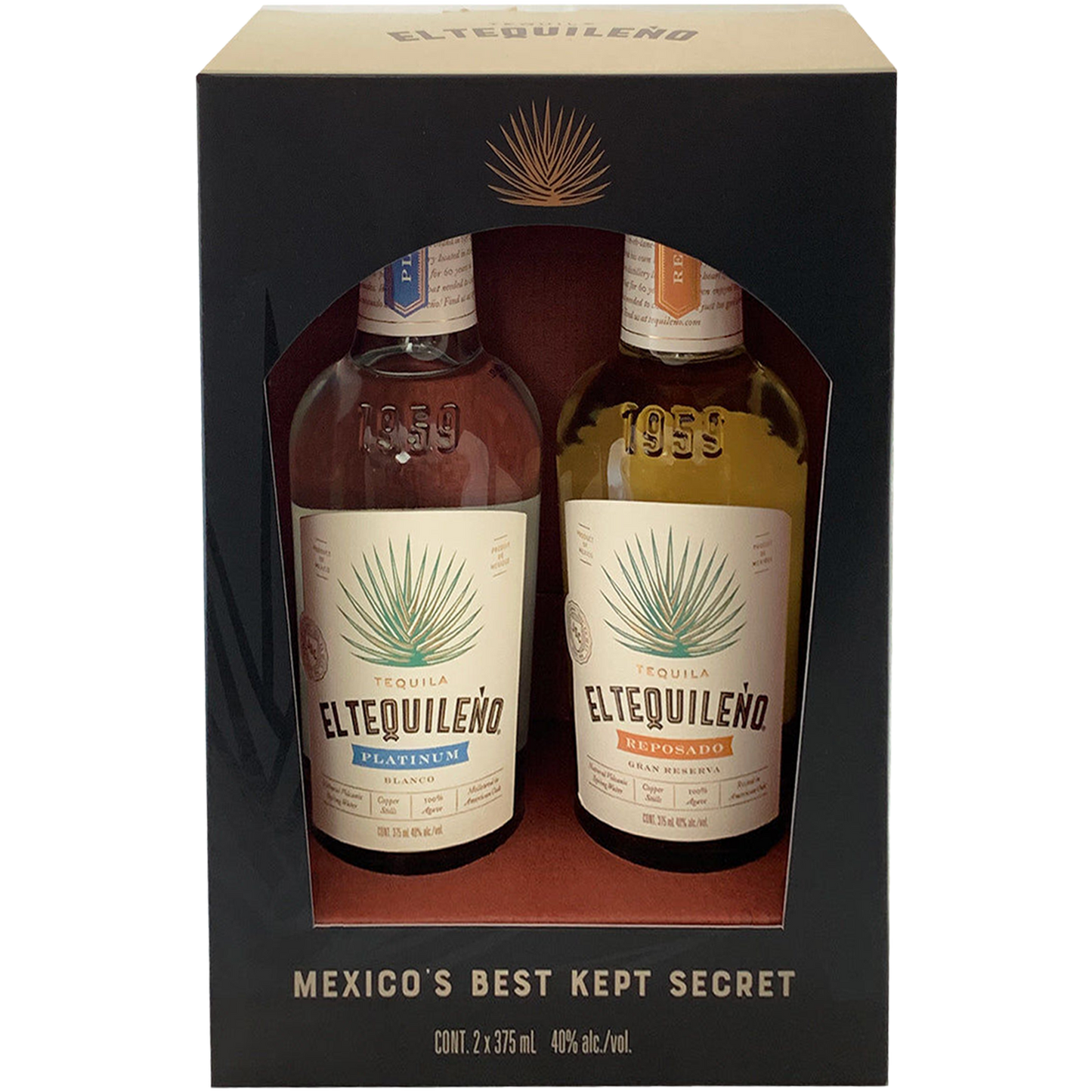 El TequileÃ±o Tequila Gift Pack 2 Bottles (375mL)