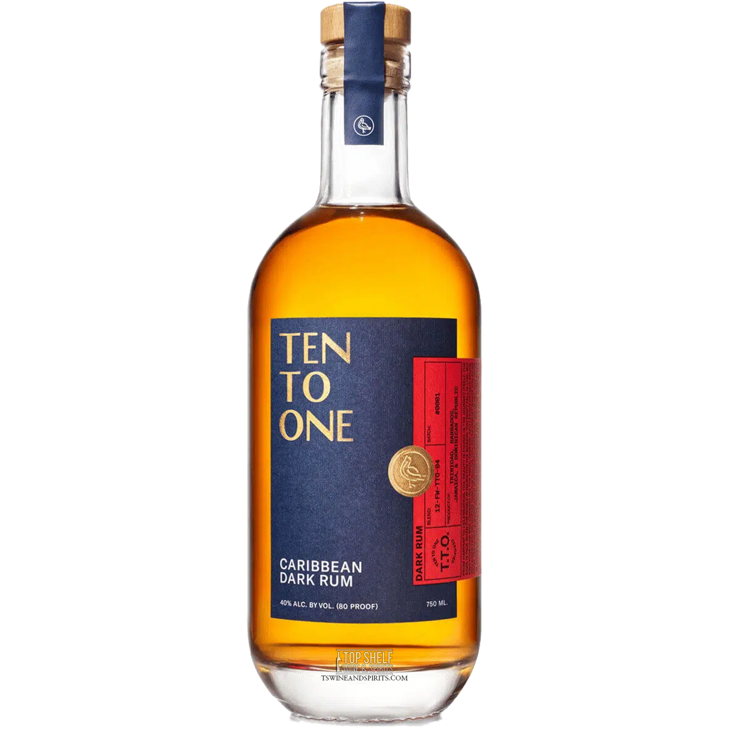 Ten To One Caribbean Dark Rum