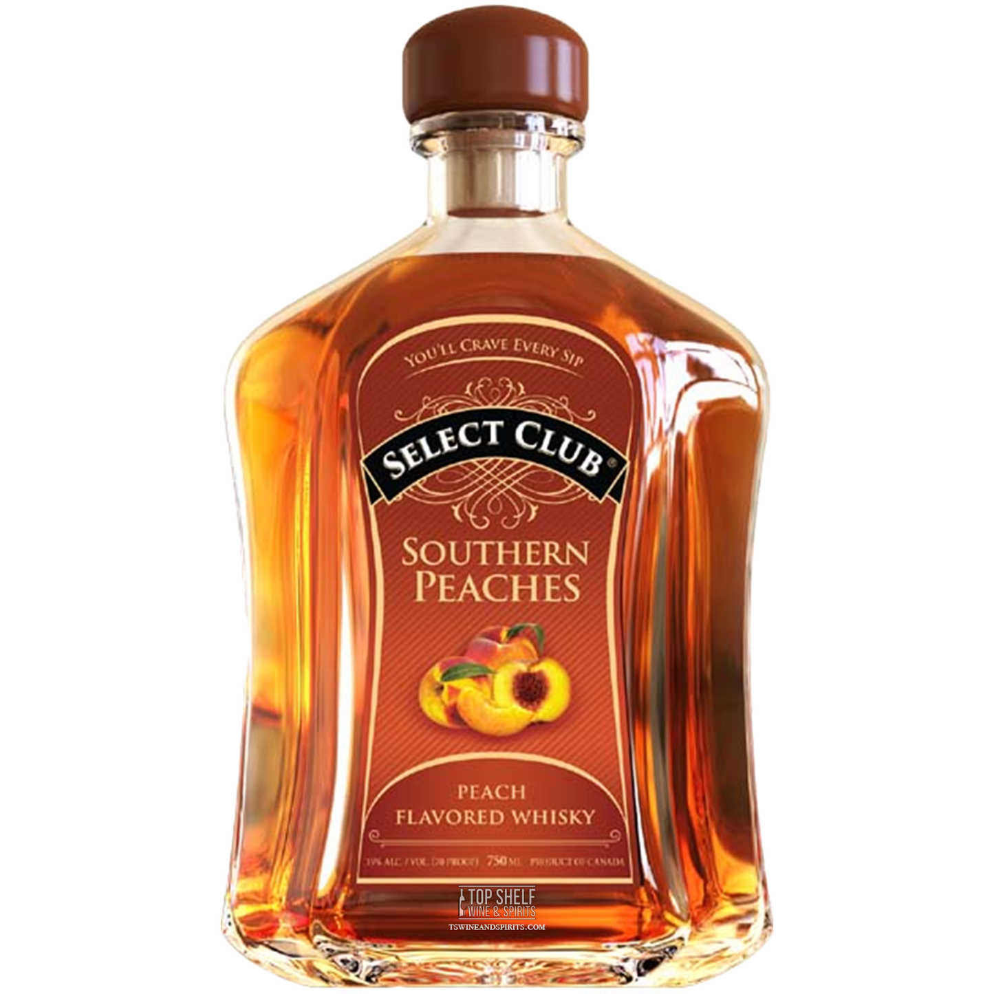 Select Club Southern Peaches Whiskey