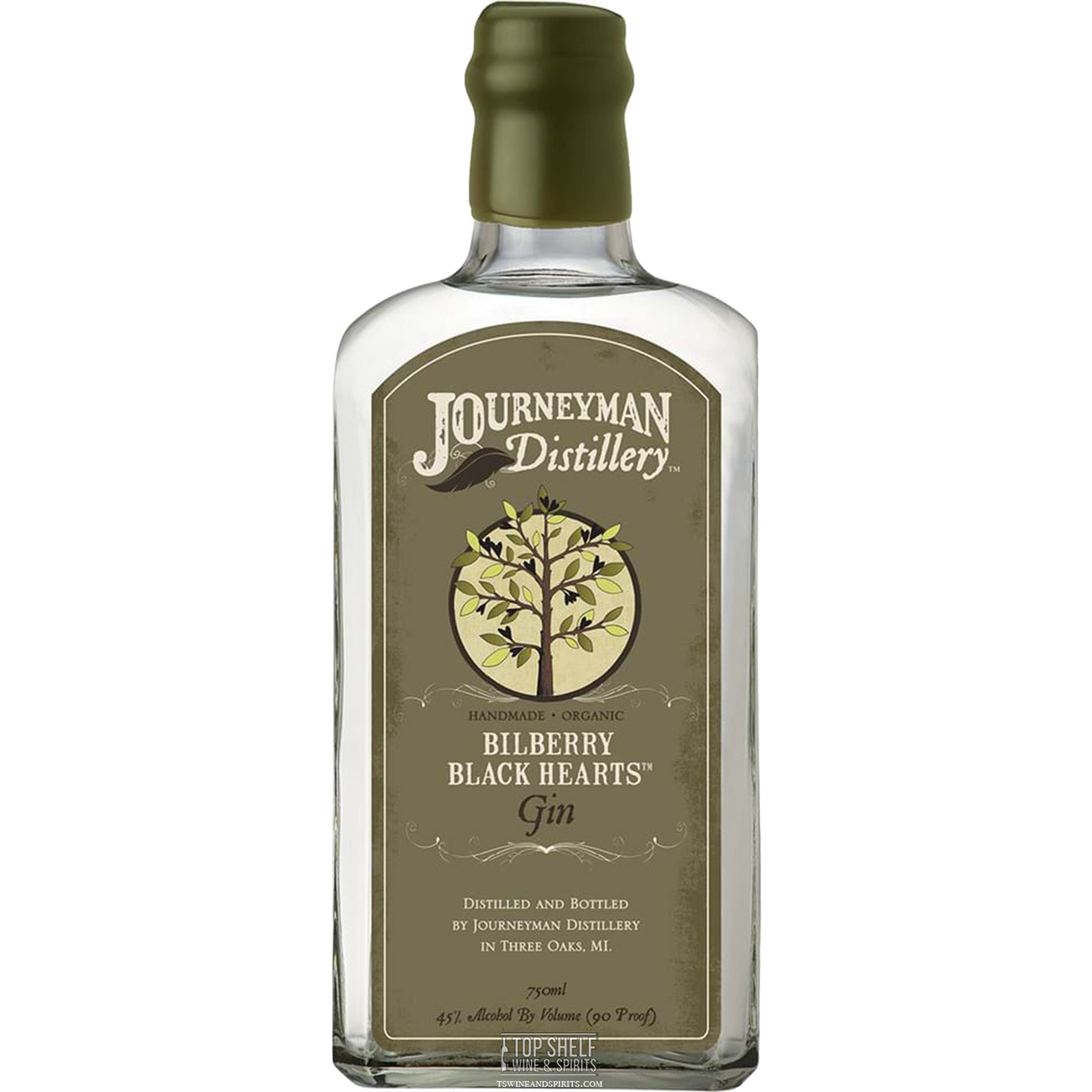 Journeyman Distillery Bilberry Black Hearts Gin