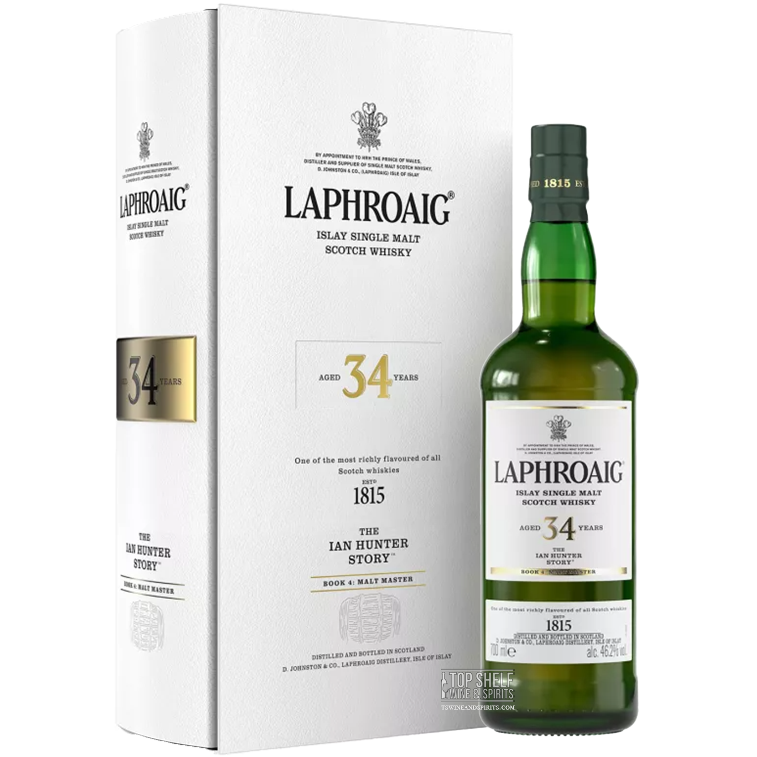 Laphroaig 34 Year Single Malt 'The Ian Hunter Story'