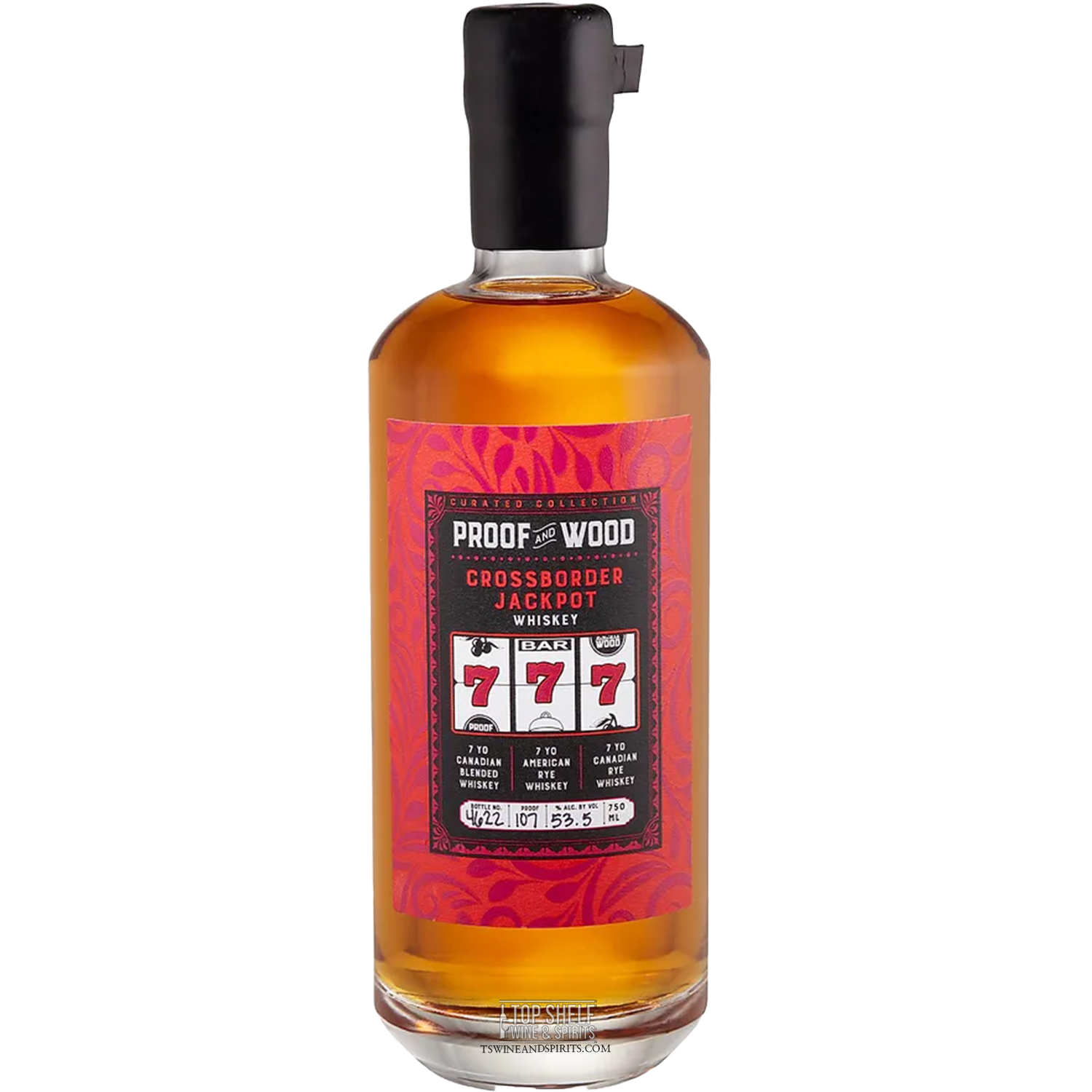 Proof and Wood Crossborder Jackpot Blended 7 Year Whiskey