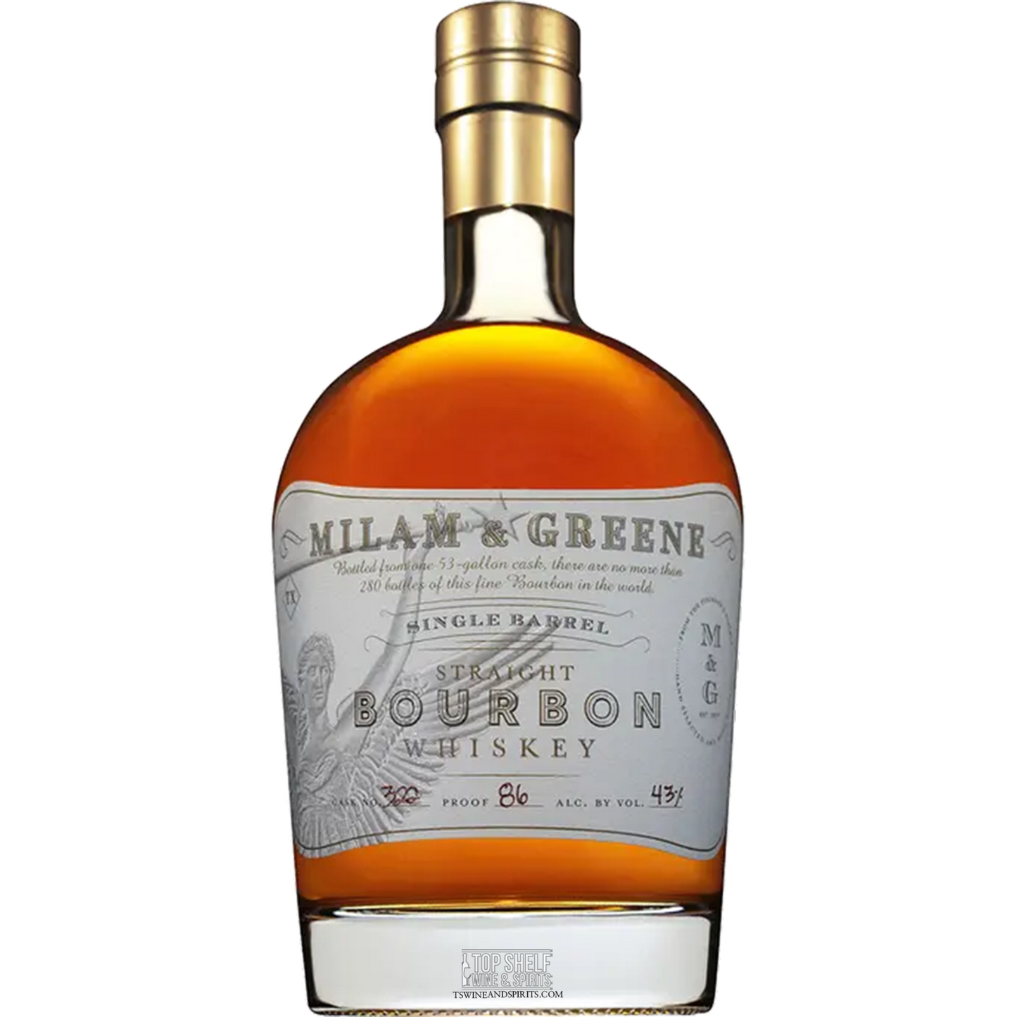 Milam And Greene Single Barrel Straight Bourbon
