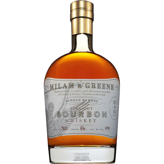 Milam And Greene Single Barrel Straight Bourbon