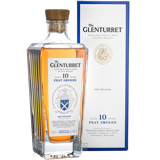 The Glenturret 10 Year Peat Smoked Scotch Whisky