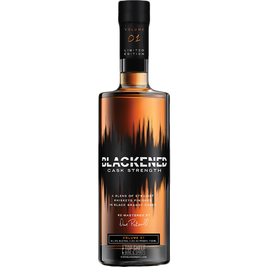 Blackened Volume 1 Cask Strength Blended Whiskey
