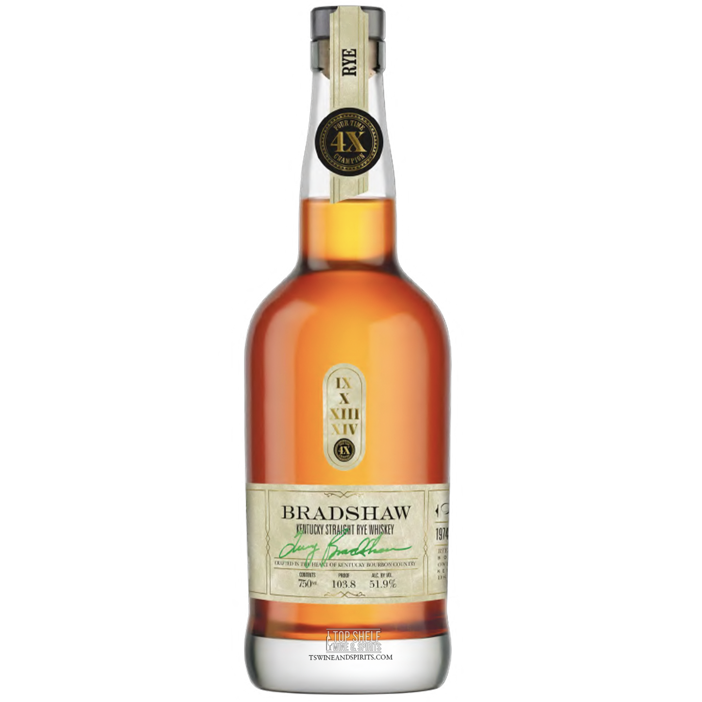 Bradshaw Straight Rye Whiskey