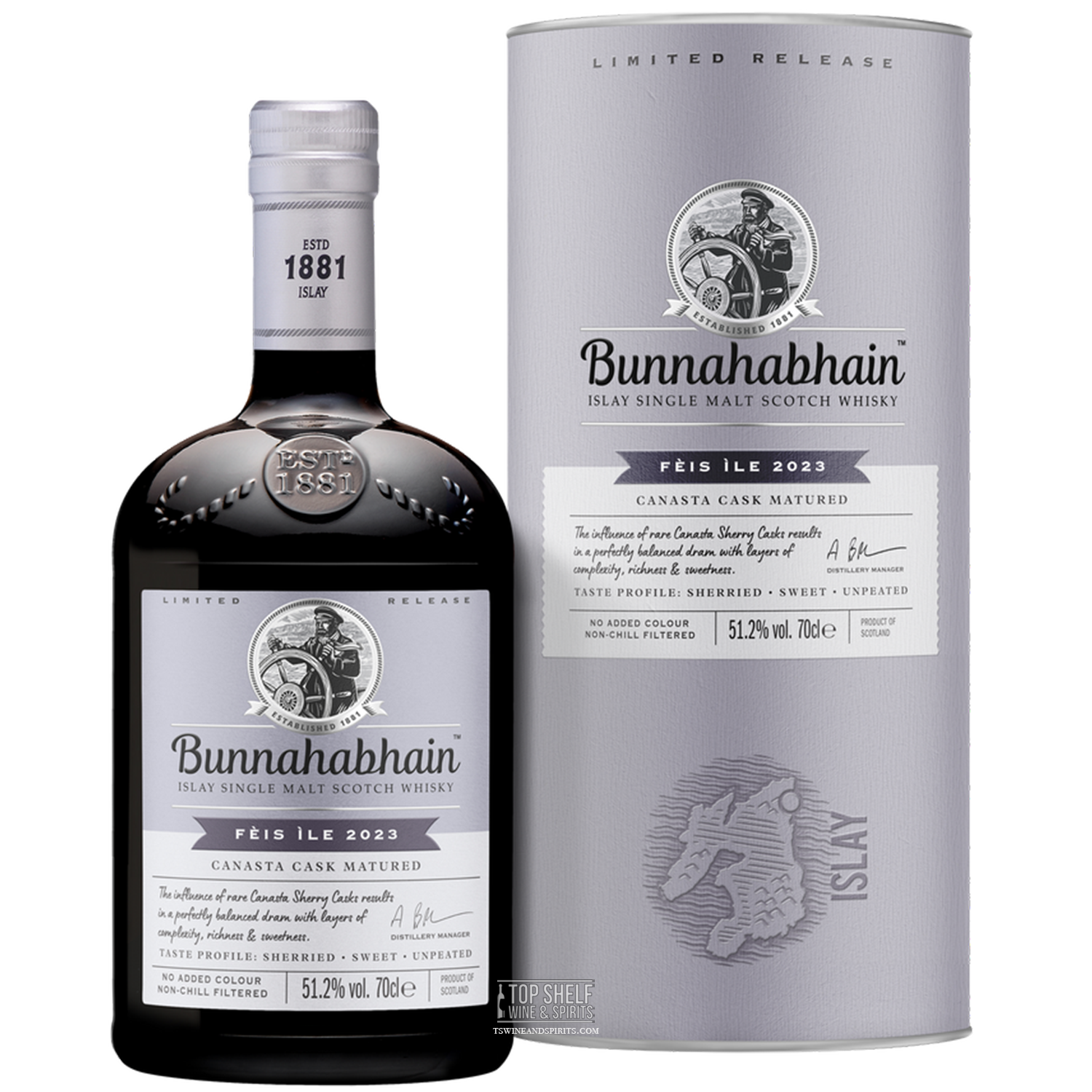 Bunnahabhain FÃ¨is ÃŒle 2023 Limited Release Scotch
