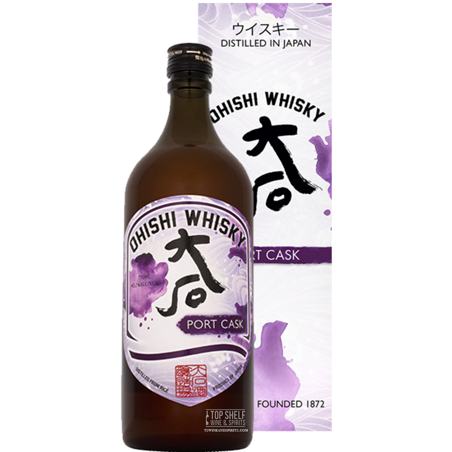 Ohishi Port Cask Japanese Whiskey
