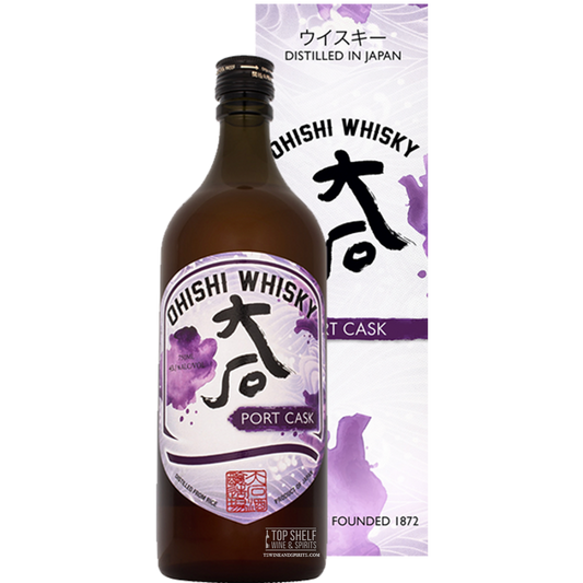 Ohishi Port Cask Japanese Whiskey