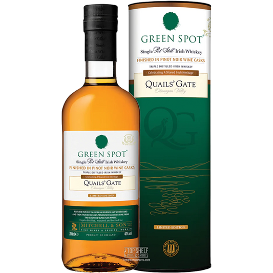 Green Spot Quails' Gate Irish Whiskey