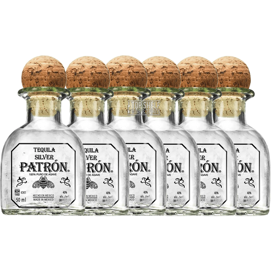 PatrÃ³n Silver Tequila 50mL Sleeve (6 bottles)