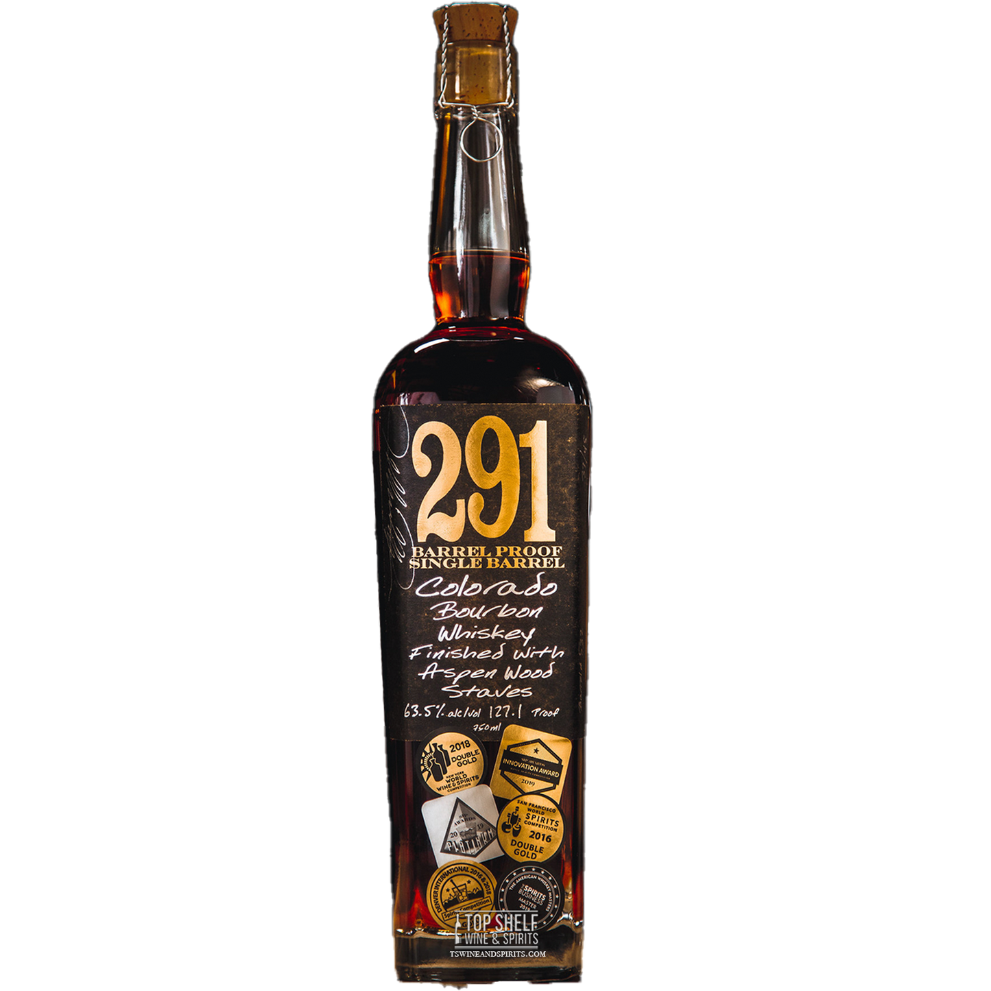 291 Colorado Barrel Proof Single Barrel Bourbon