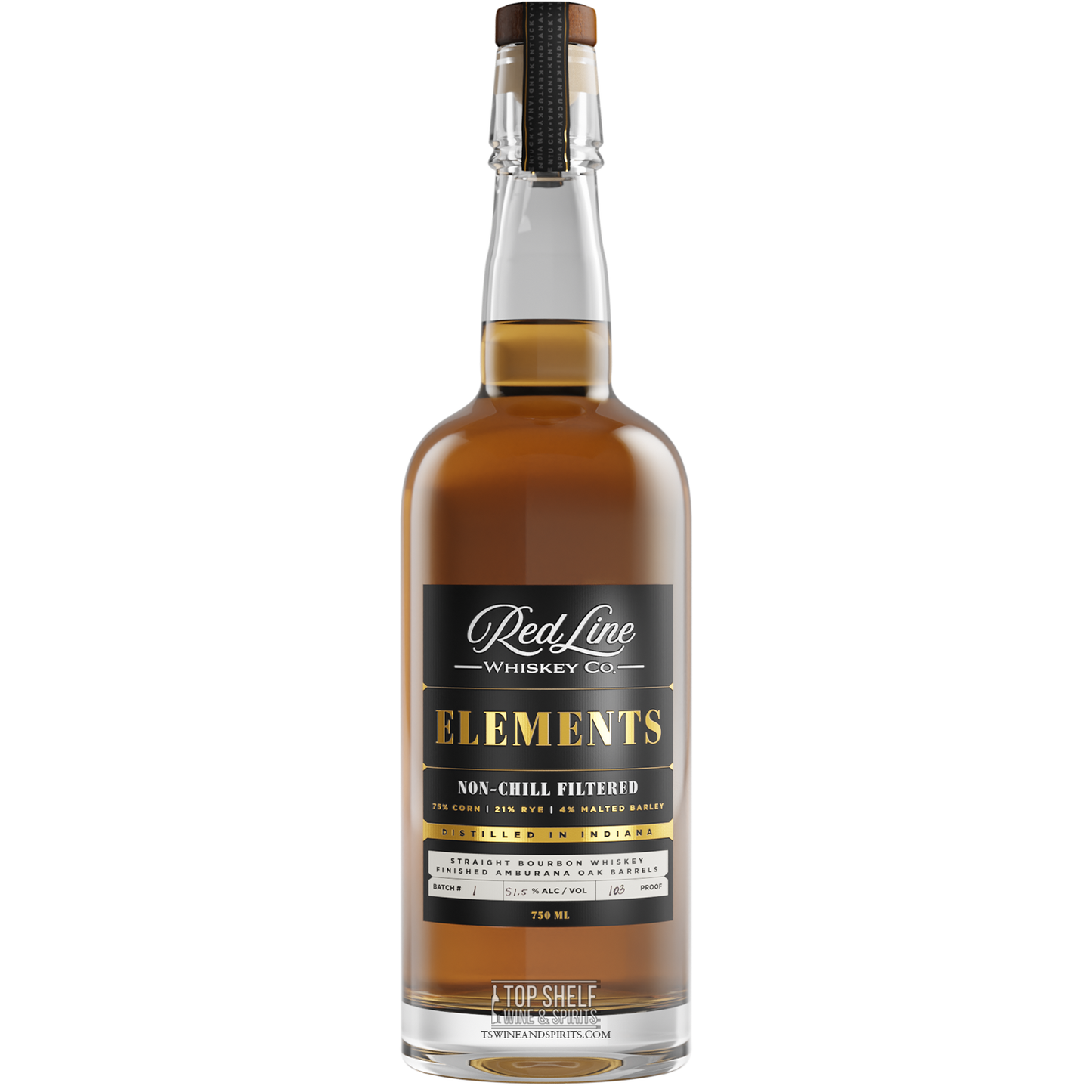 Red Line Whiskey Co Elements Amburana Bourbon