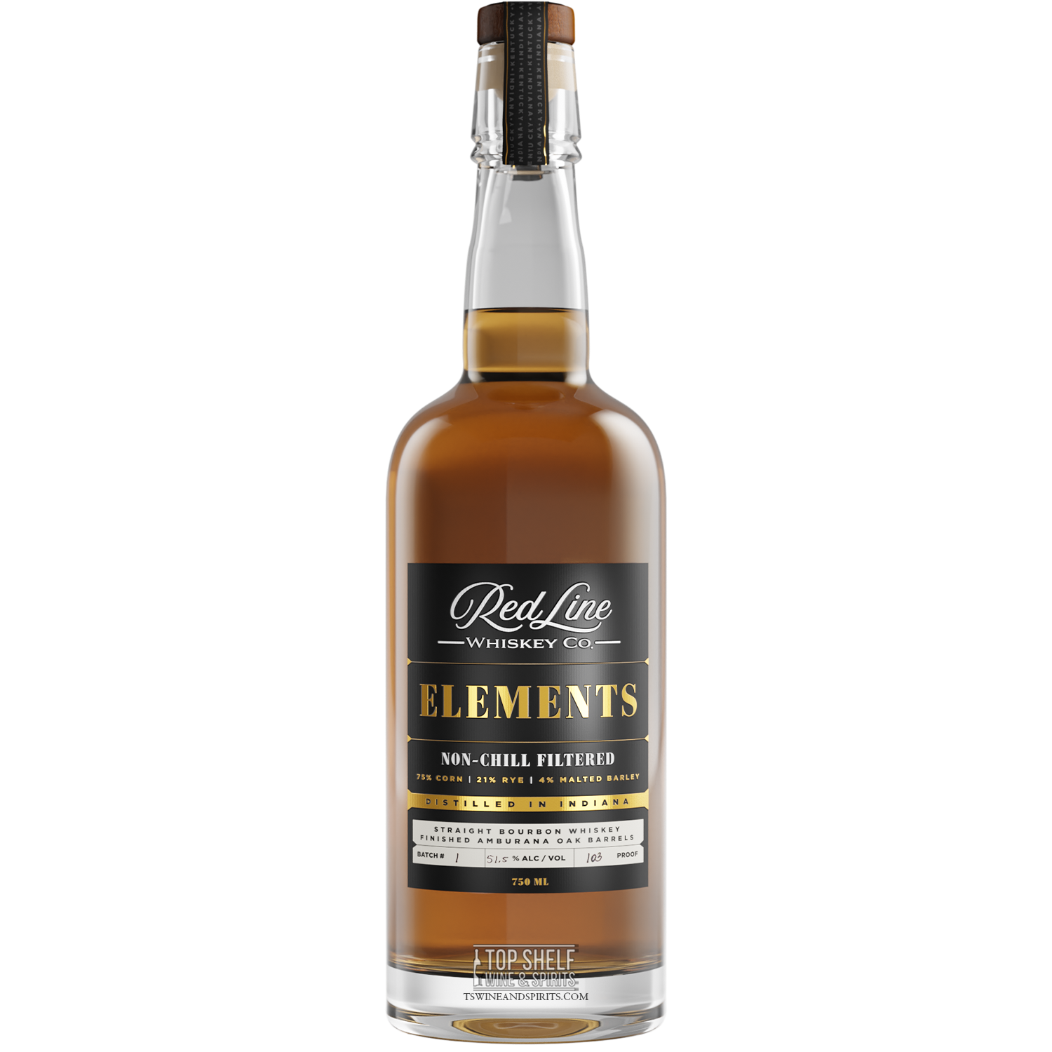 Red Line Whiskey Co Elements Amburana Bourbon