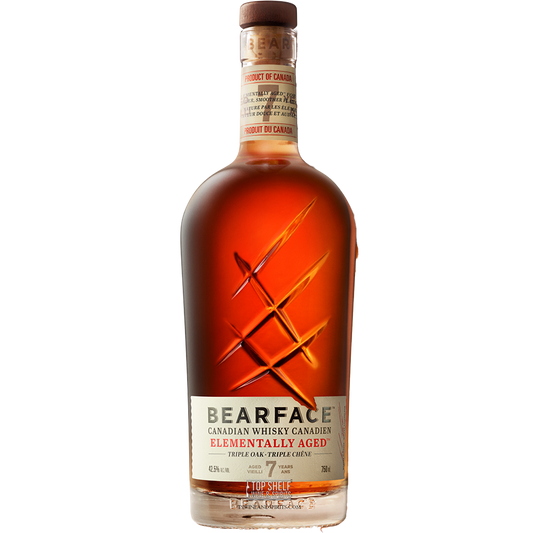 Bearface Triple Oak Elementally Aged 7 Year Canadian Whisky