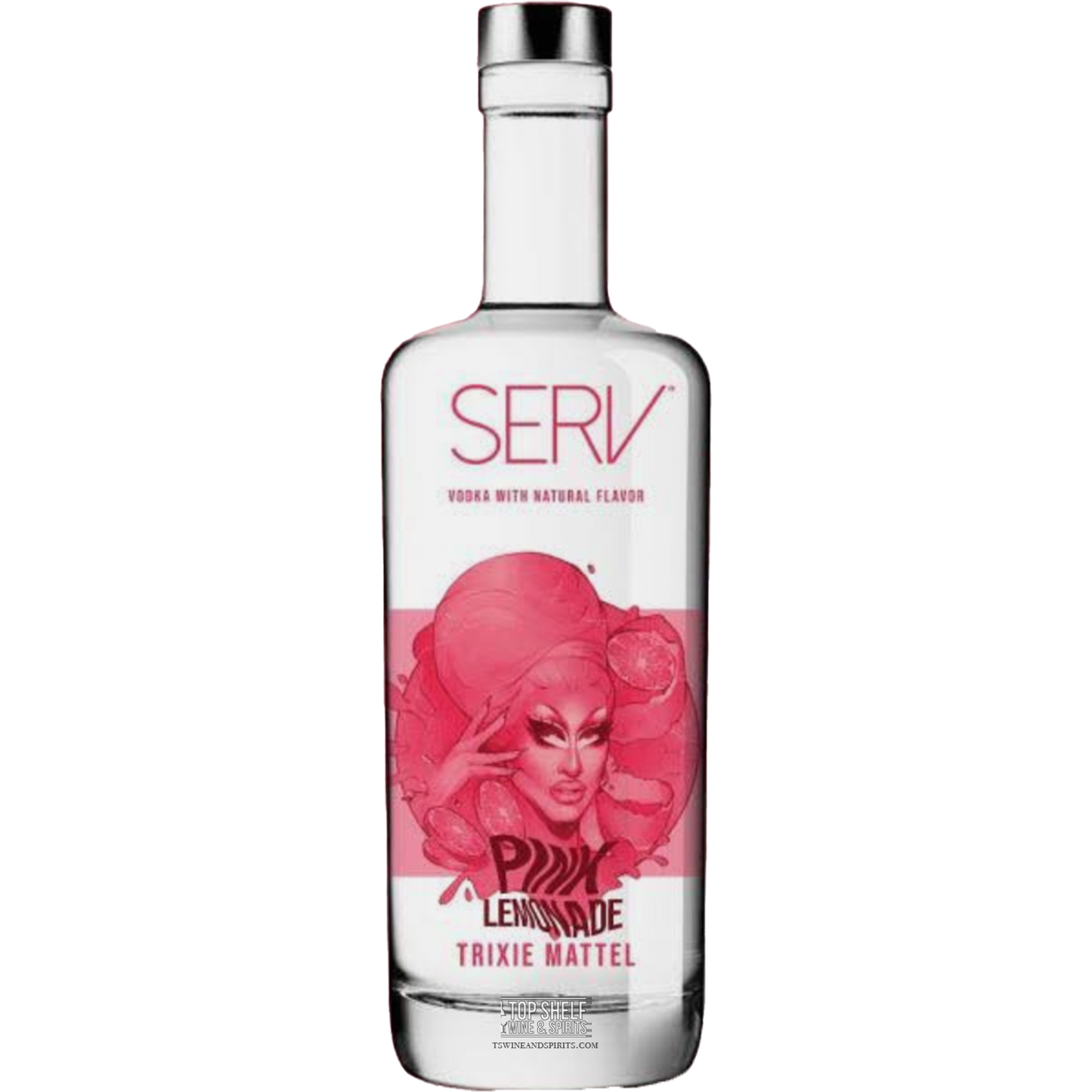 SERV Vodka Pink Lemonade Trixie Mattel