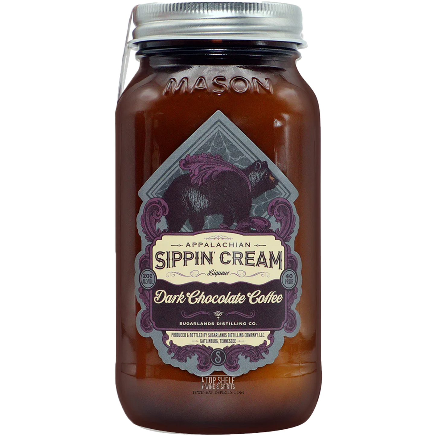 Sugarlands Shine Dark Chocolate Coffee Cream