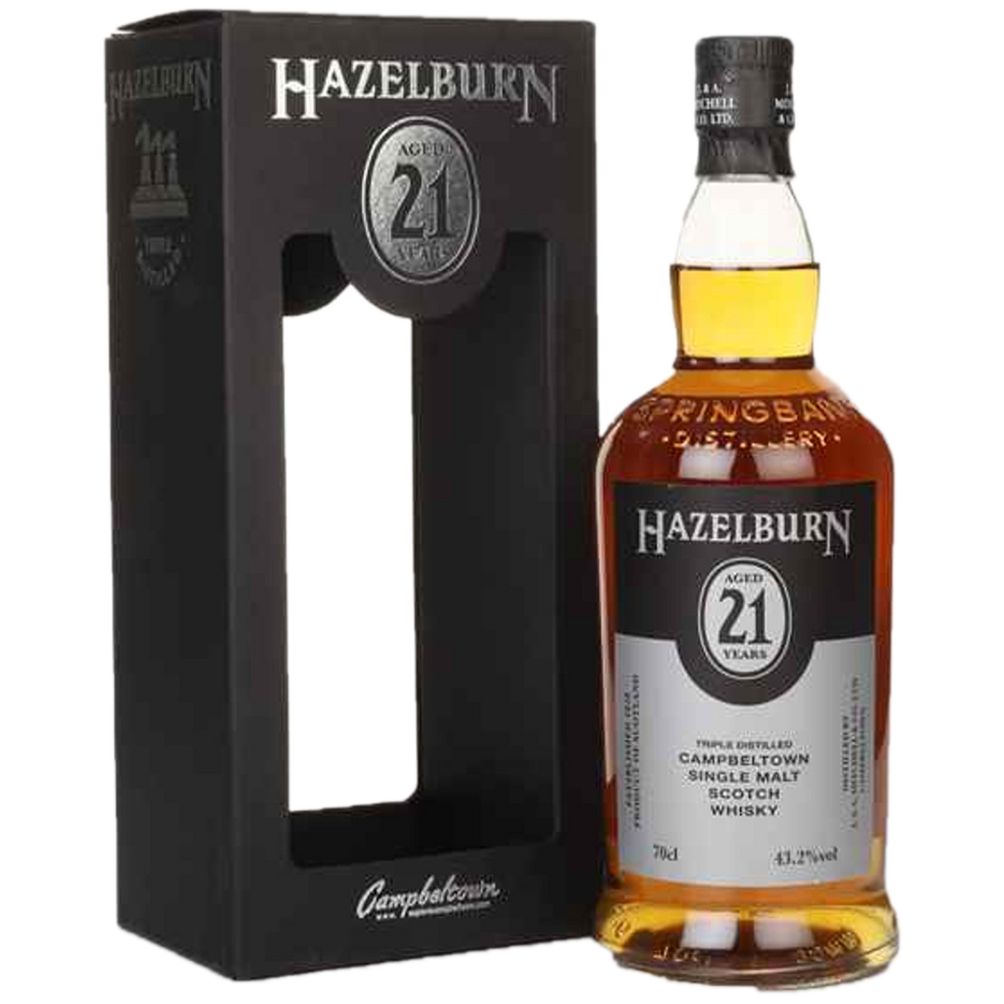 Hazelburn Triple Distilled Campbeltown 21 Year Single Malt Scotch