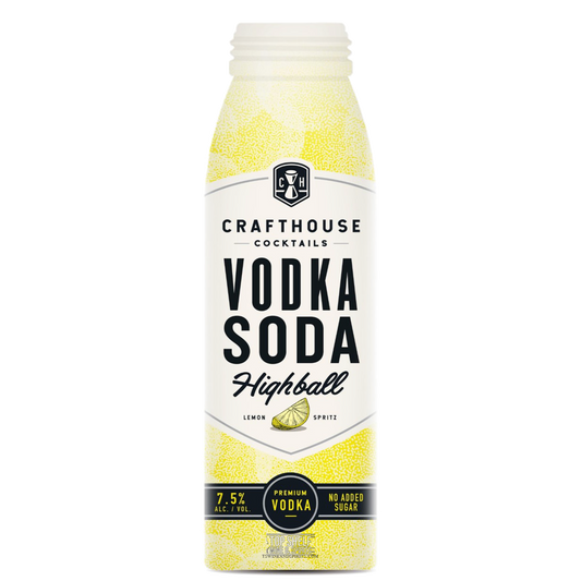 Crafthouse cocktails Vodka Soda 355ml