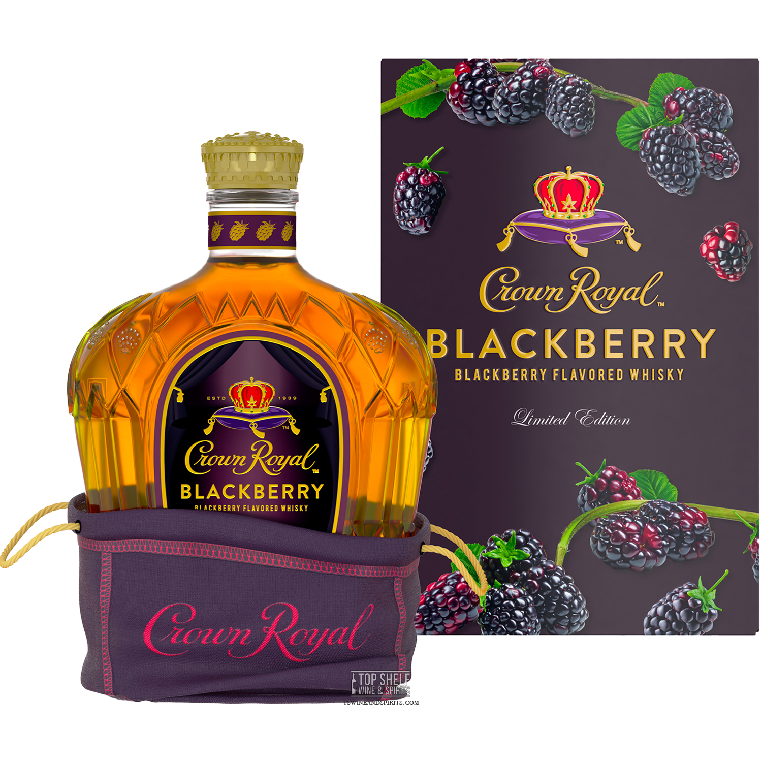 Crown Royal Blackberry Canadian Whiskey