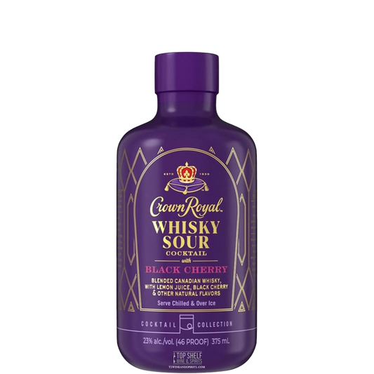 Crown Royal Whisky Sour Black Cherry Cocktail 375ml