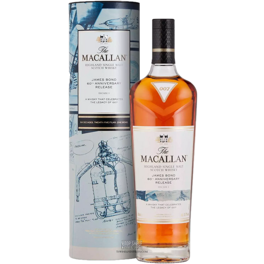 Macallan James Bond 60th Anniversary Release Decade I