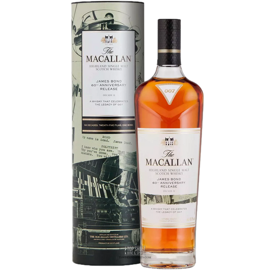 Macallan James Bond 60th Anniversary Release Decade II