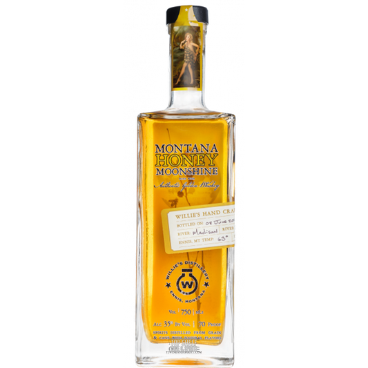 Willie's Distillery Montana Honey Moonshine