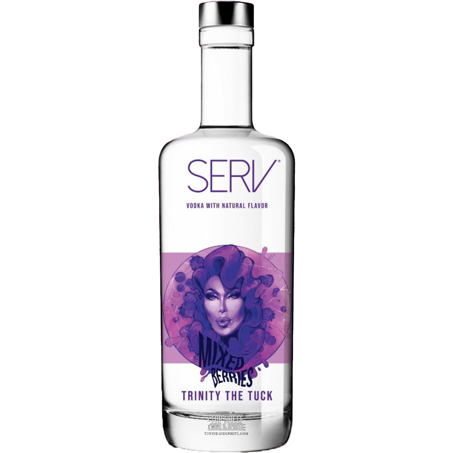 Serv Vodka Mixed Berries Trinity The Tuck