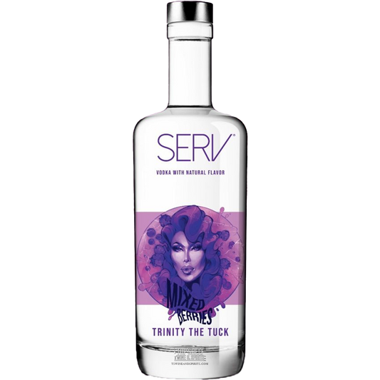 Serv Vodka Mixed Berries Trinity The Tuck