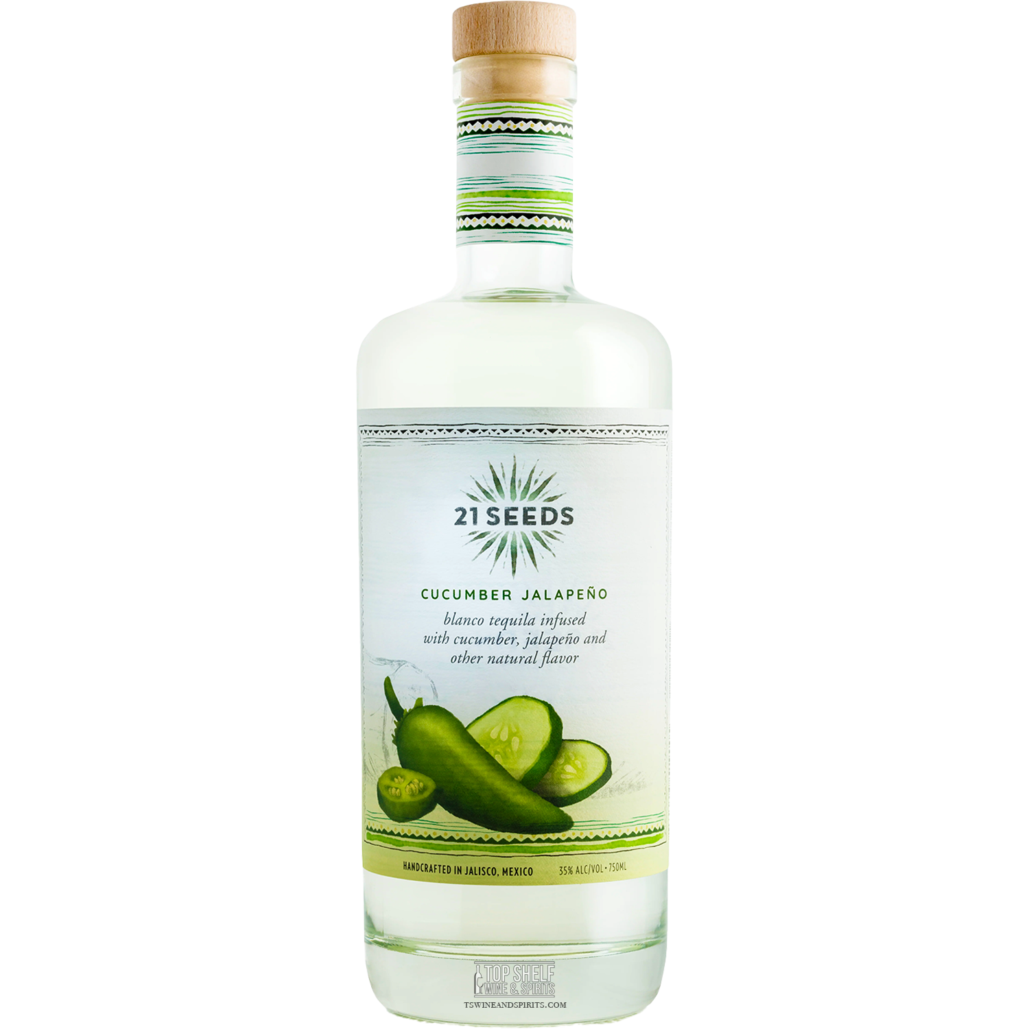 21 Seeds Cucumber JalapeÃ±o Tequila
