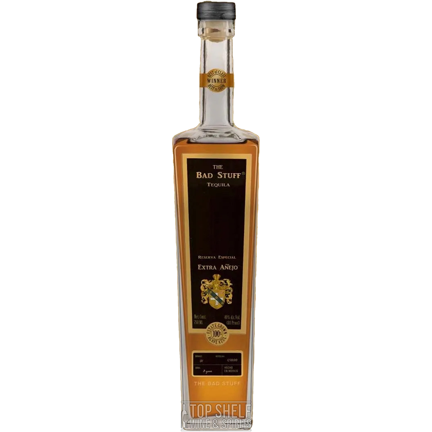 The Bad Stuff Reserva Especial 3 Year Extra AÃ±ejo Tequila