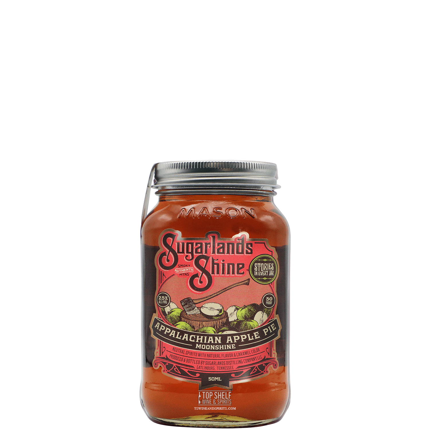 Sugarlands Appalachian Apple Pie Moonshine 50mL