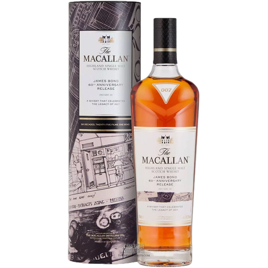Macallan James Bond 60th Anniversary Release Decade III