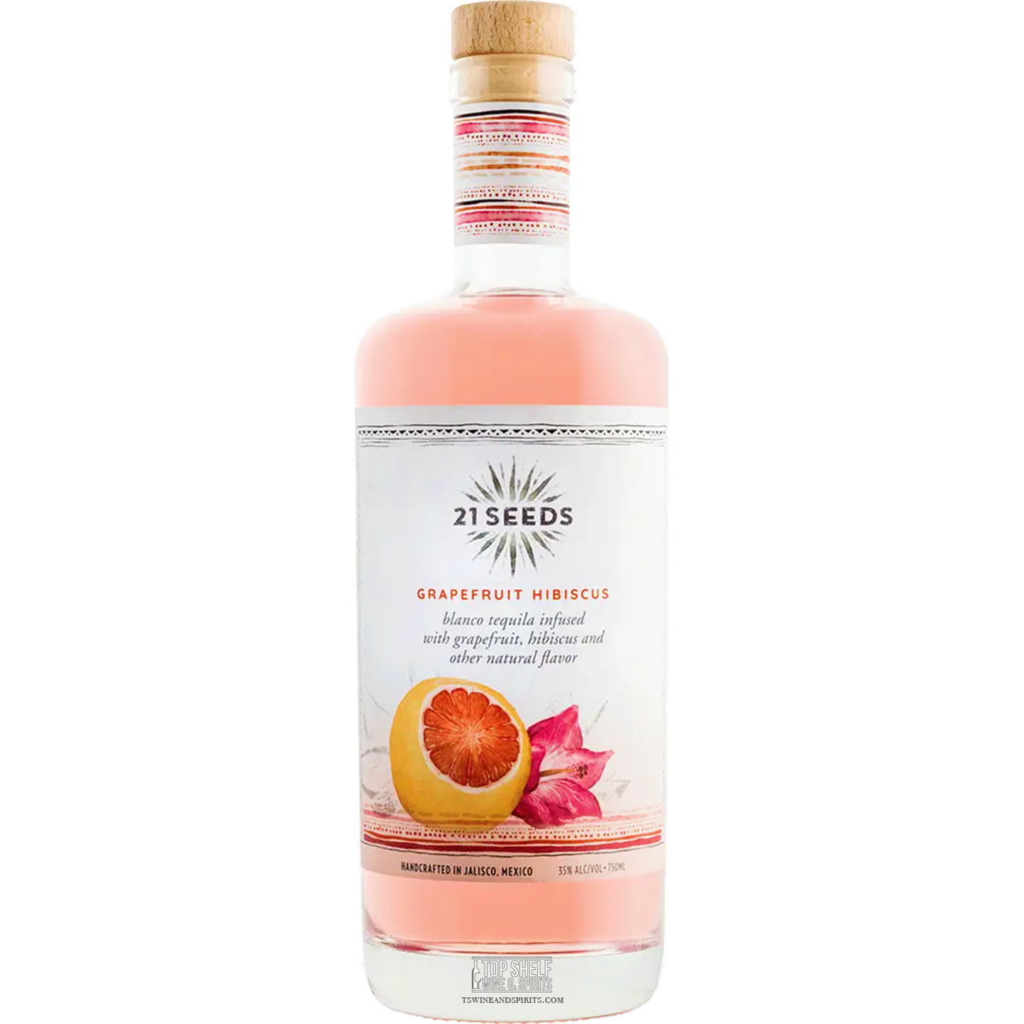 21 Seeds Grapefruit Hibiscus Tequila