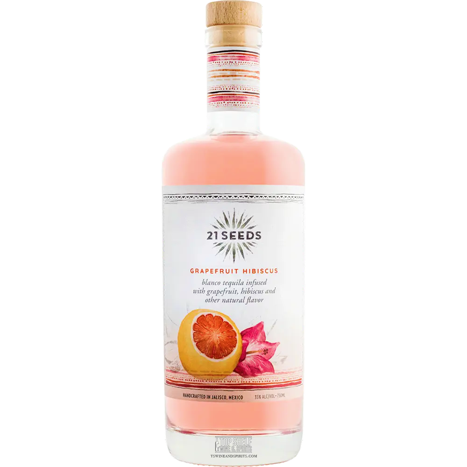 21 Seeds Grapefruit Hibiscus Tequila