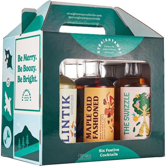 Straightaway Holiday 6 Pack Party Set