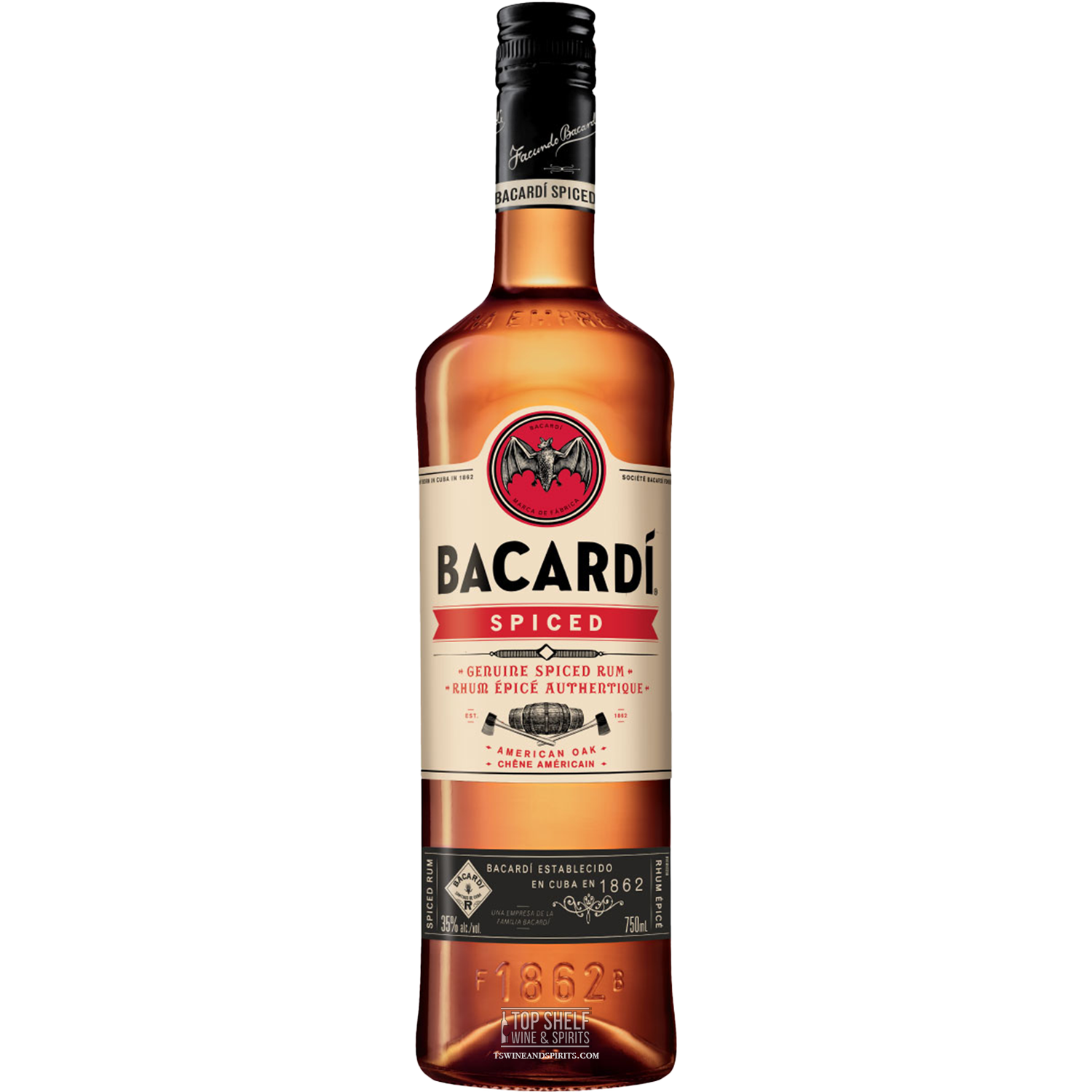 BacardÃ­ Spiced American Oak Rum