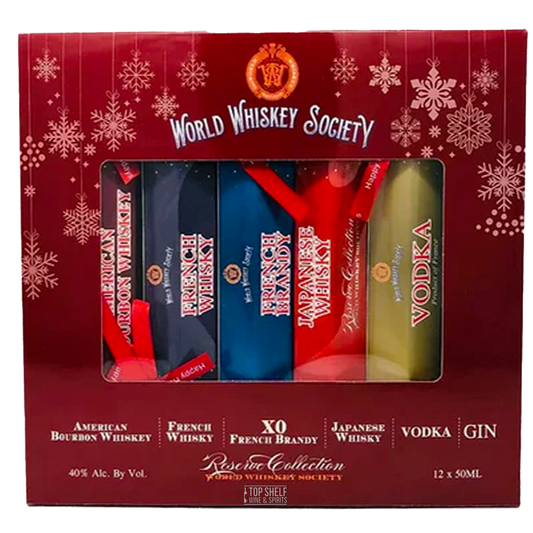 World Whiskey Society Christmas Candy Gift Set