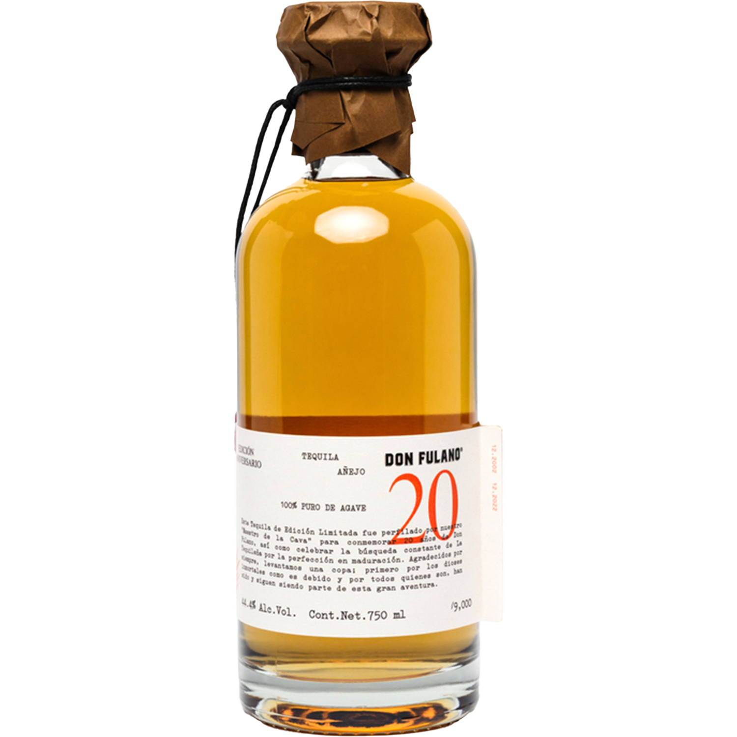 Don Fulano 20th Anniversary AÃ±ejo Tequila (Limited Edition)
