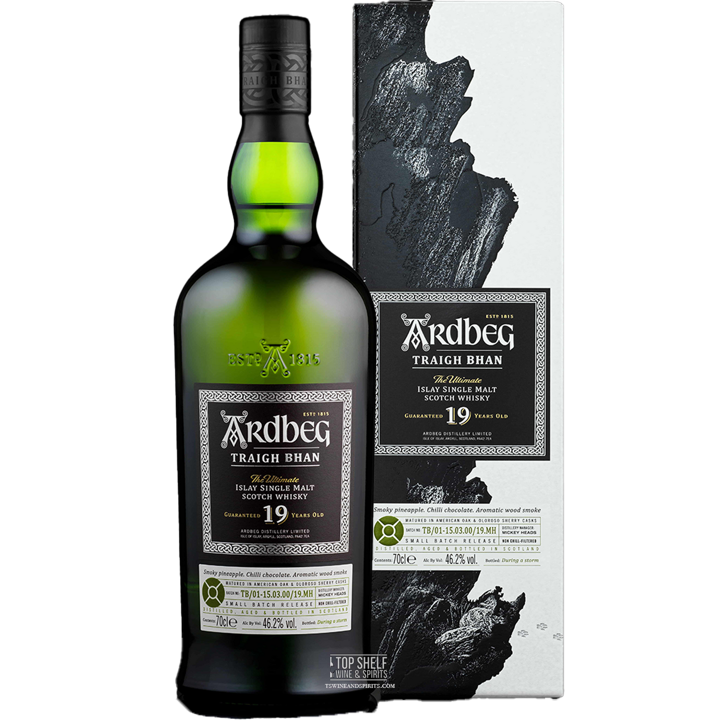 Ardbeg 19 Years Old Traigh Bhan Batch 5 Single Malt Scotch