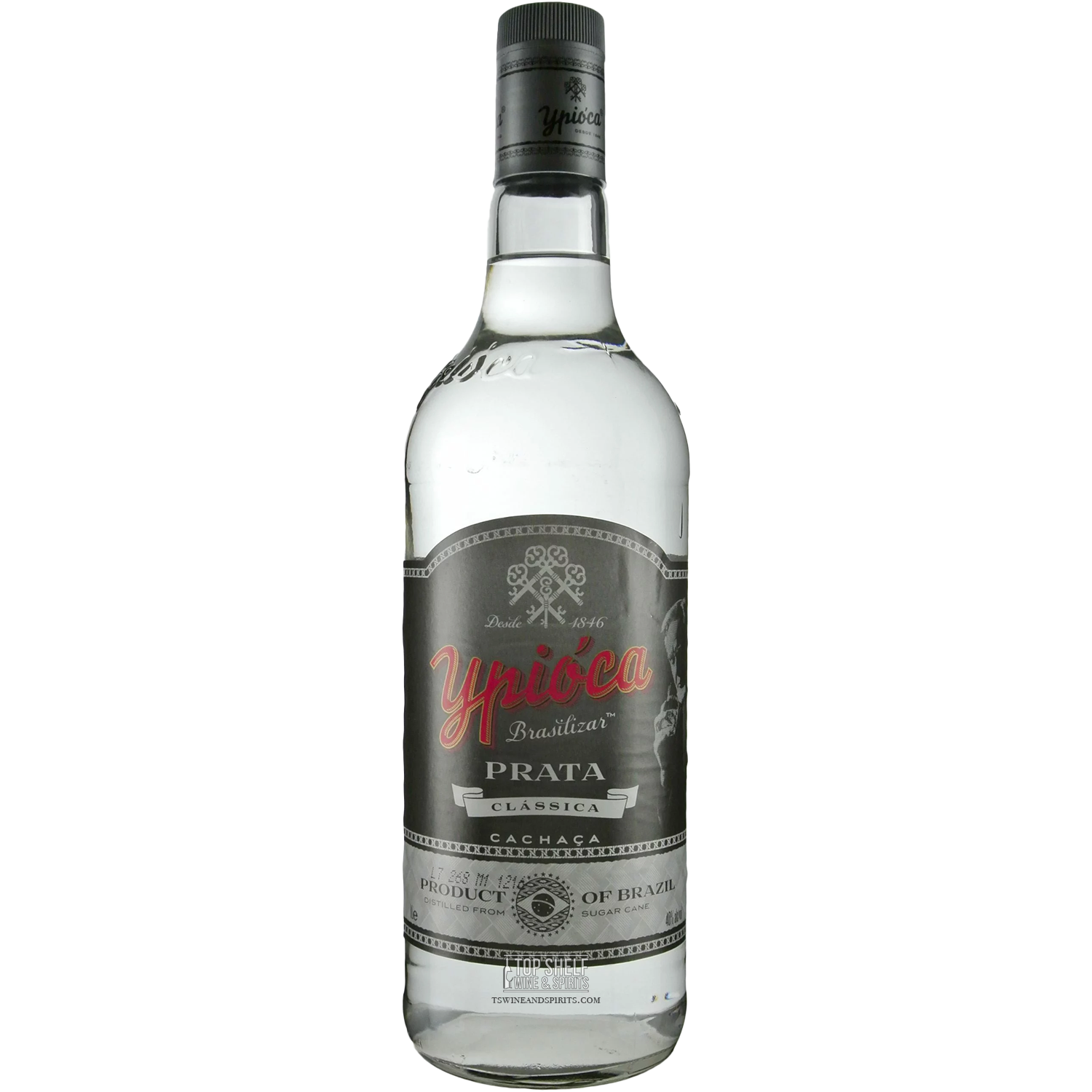 YpiÃ³ca Brasilizar CachaÃ§a Prata Classica 1L