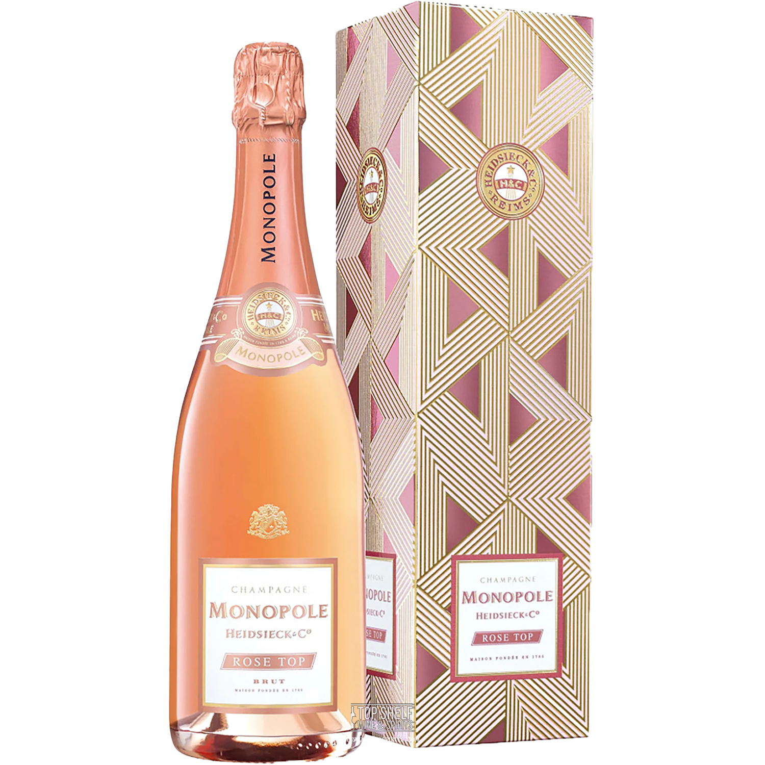 Monopole Heidsieck Brut RosÃ© Champagne
